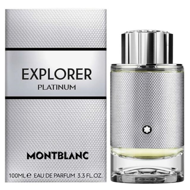 Apa de Parfum Mont Blanc Explorer Platinum, Barbati, 100 ml - imagine 2