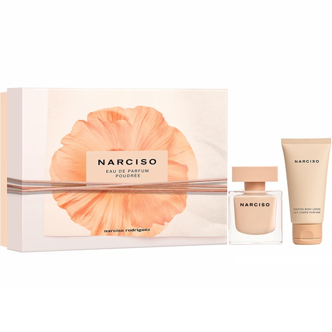 Set Apa de Parfum Narciso Rodriguez Narciso Poudree 50 ml + 50 ml Lotiune de corp, Femei