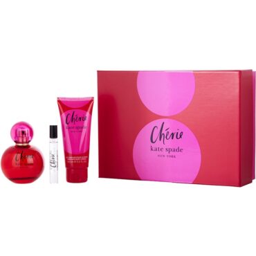 Set Apa de Parfum Kate Spade Cherie 100 ml + 7,5 ml + 100 ml Lotiune de corp, Femei