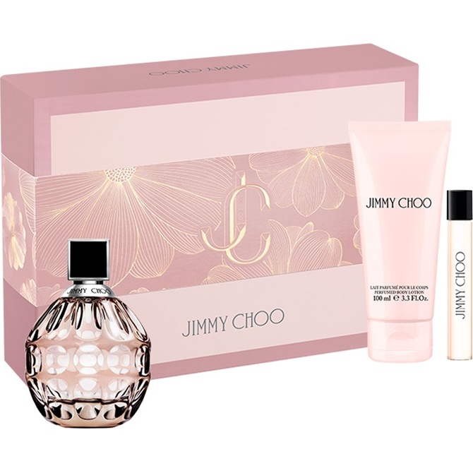 Set Apa de Parfum Jimmy Choo Jimmy Choo 100 ml + 7,5 ml + 100 ml Lotiune de corp, Femei