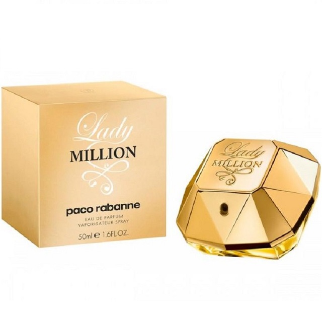 Apa de Parfum Paco Rabanne Lady Million, Femei, 50 ml - imagine 2