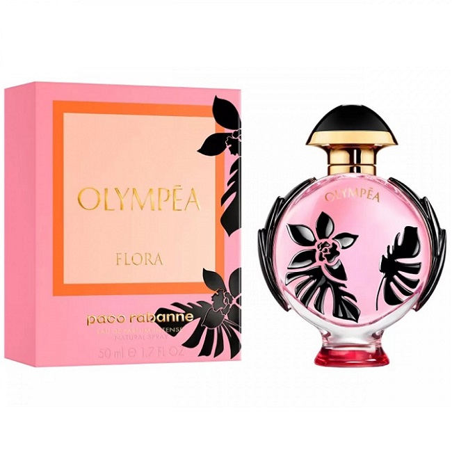Apa de Parfum Paco Rabanne Olympea Flora, Femei, 50 ml - imagine 2