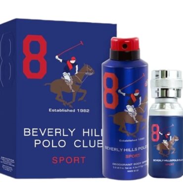 Beverly Hills Polo Club Men’s Gift Set Eight (EDT + Deo Spray)