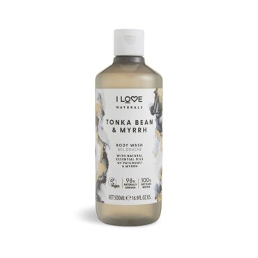 I Love Naturals Gel de Duș Tonka Bean & Myrrh