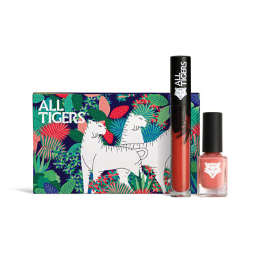 All Tigers Set Ruj 8 ml + Lac Unghii Natural & Vegan 11 ml Duo Pink