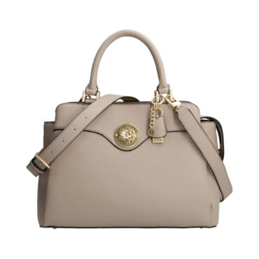 Poseta Guess, Dayane, Polyurethane, TEXTIL, Mushroom, HWVS79 68070, For Women, 24 x 32.5 x 11 cm