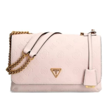 Geanta Guess, Guess, Synthetic Leather, TEXTIL, Pale Rose, HWPB8403210, For Women