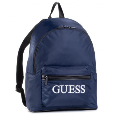 Rucsac Guess, Quatro, Material, TEXTIL, Blue, HMQUAR P0405, For Men, 16/31 x 42 x 13 cm
