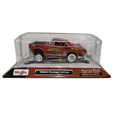 Masinuta  Maisto, Custom Shop Diecast, 1965 Pontiag Gto, Toy Car, Red, 3+ years