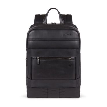 Rucsac Piquadro, Piquadro, Leather, PIELE, Black, Anti-Fraud Protection, CA5555W110, For Men