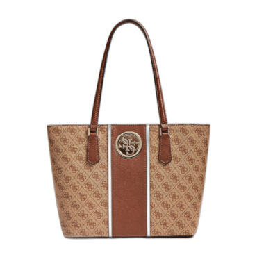 Geanta Guess, Open Road, TEXTIL, Tote, Brown, For Women