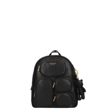 Rucsac Guess, Utility G, Polyurethane, TEXTIL, Black, HWVB8554320, For Women, 30 x 34 cm