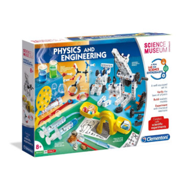 Joc creativ-educativ Clementoni, Science Museum, Physics And Engineering Lab, PENTRU BAIETI, 8+ years